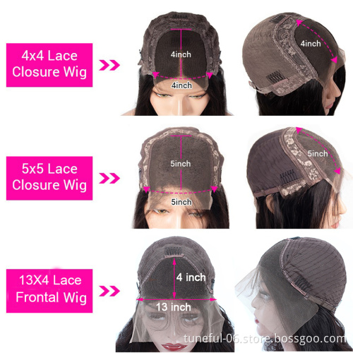 Glueless 40 inch HD Lace Front Wig HD Transparent Natural Brazilian Human Hair Wigs Hd 13x6 Lace Frontal Wigs For Black Women